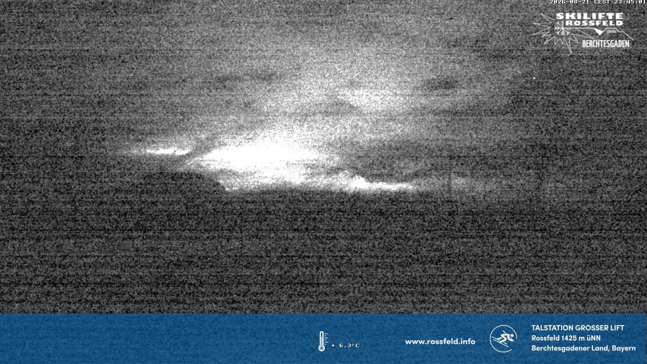 Archiv Foto Webcam Skigebiet Rossfeld: Großer Lift