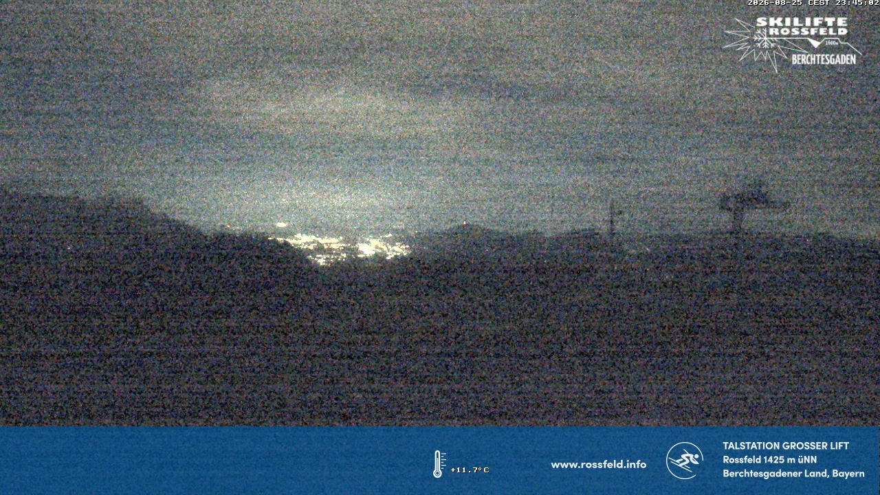 Archiv Foto Webcam Skigebiet Rossfeld: Großer Lift