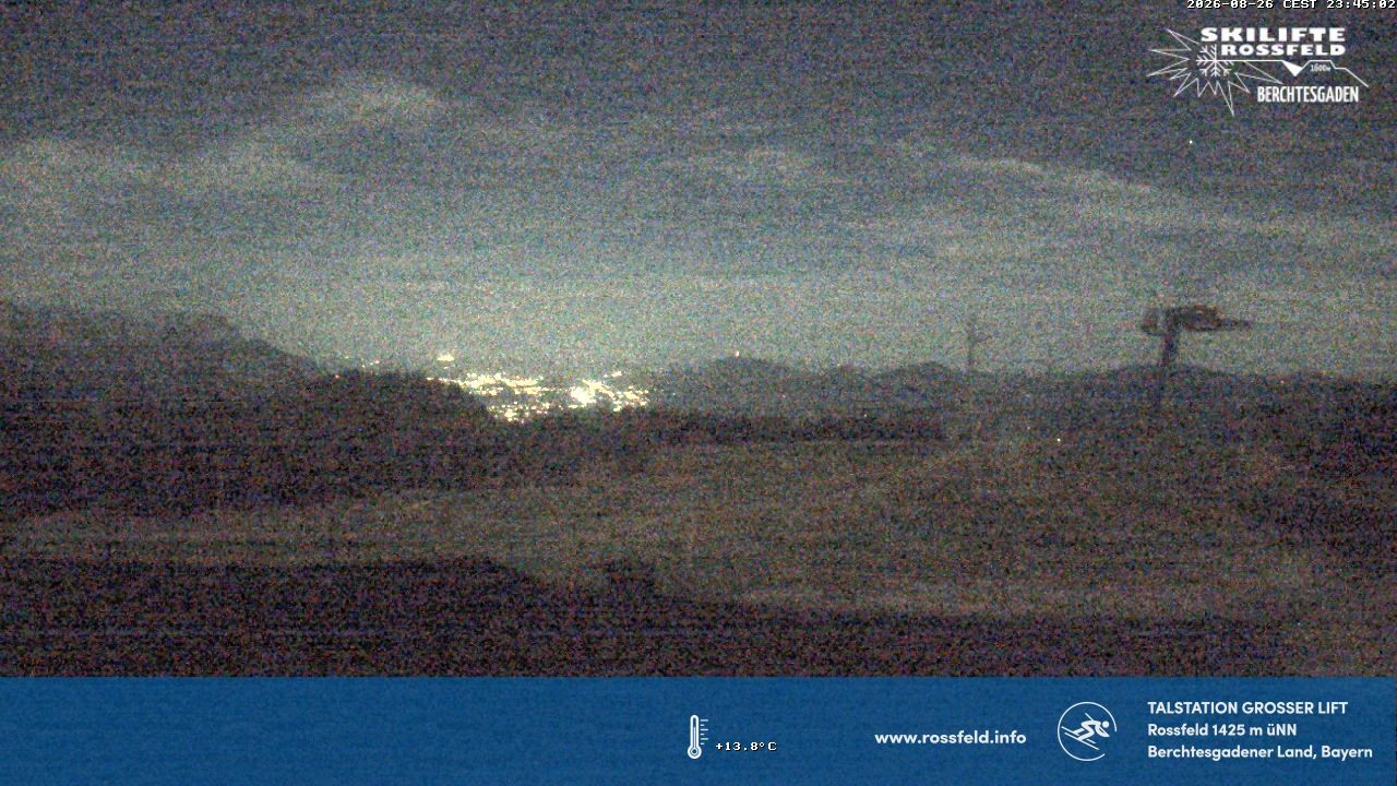 Archived image Webcam Rossfeld ski resort: Großer lift T-Bar
