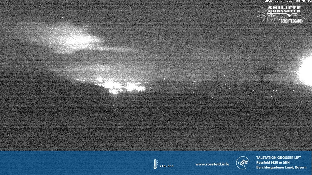 Archiv Foto Webcam Skigebiet Rossfeld: Großer Lift
