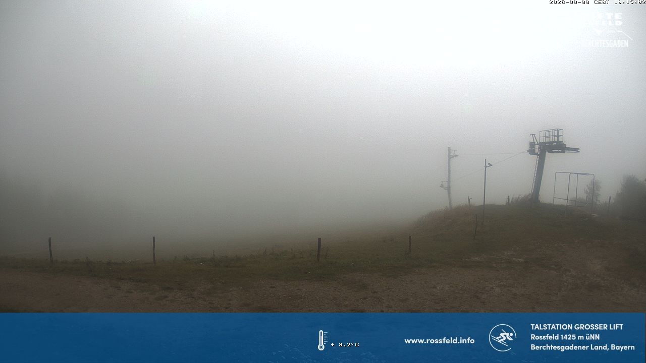 Archiv Foto Webcam Skigebiet Rossfeld: Großer Lift