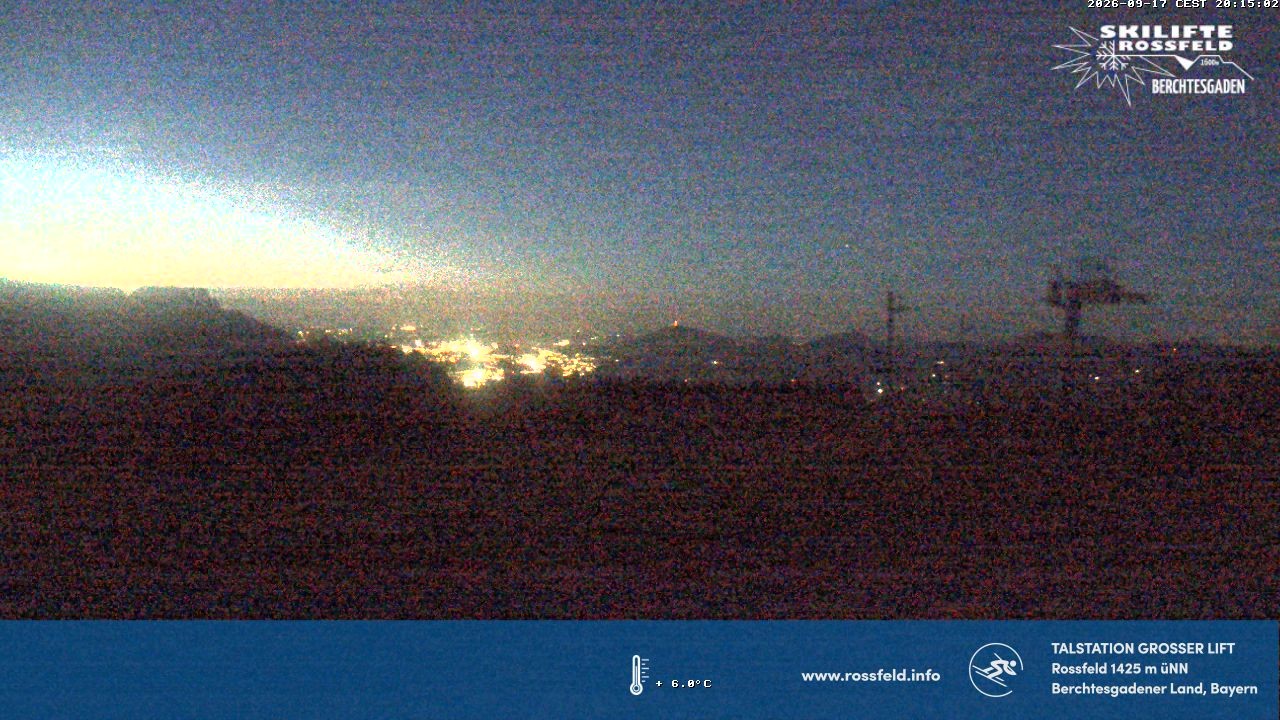 Archiv Foto Webcam Skigebiet Rossfeld: Großer Lift