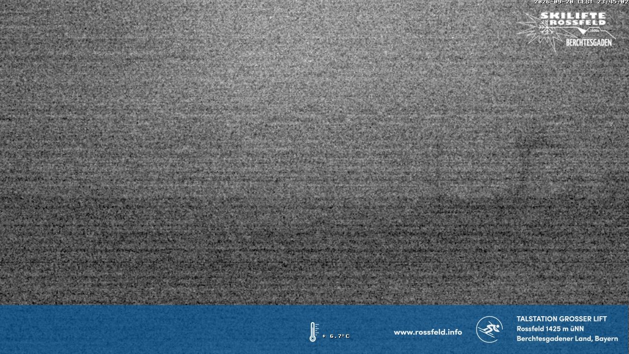 Archiv Foto Webcam Skigebiet Rossfeld: Großer Lift