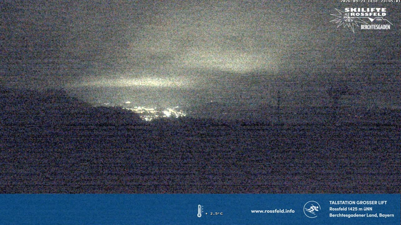Archiv Foto Webcam Skigebiet Rossfeld: Großer Lift