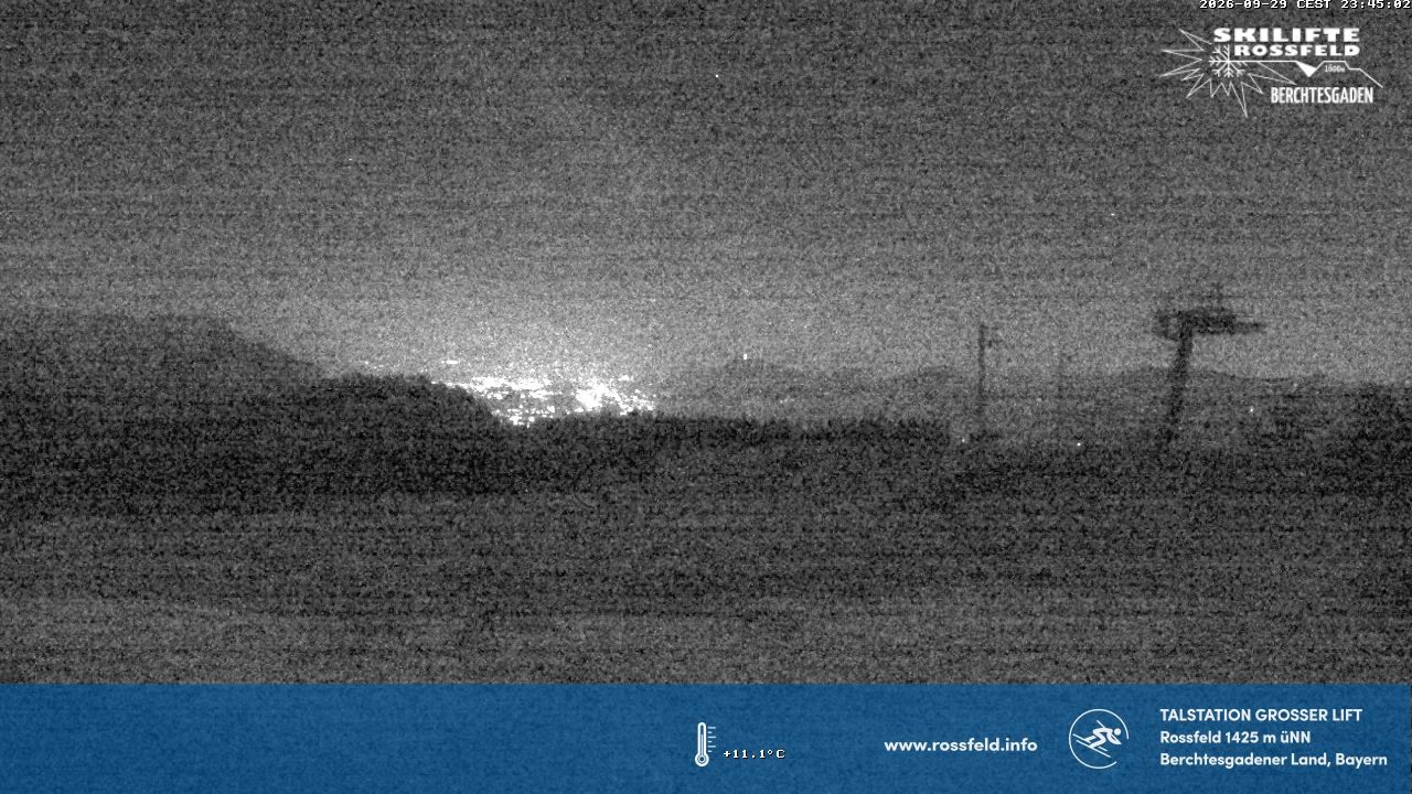 Archiv Foto Webcam Skigebiet Rossfeld: Großer Lift