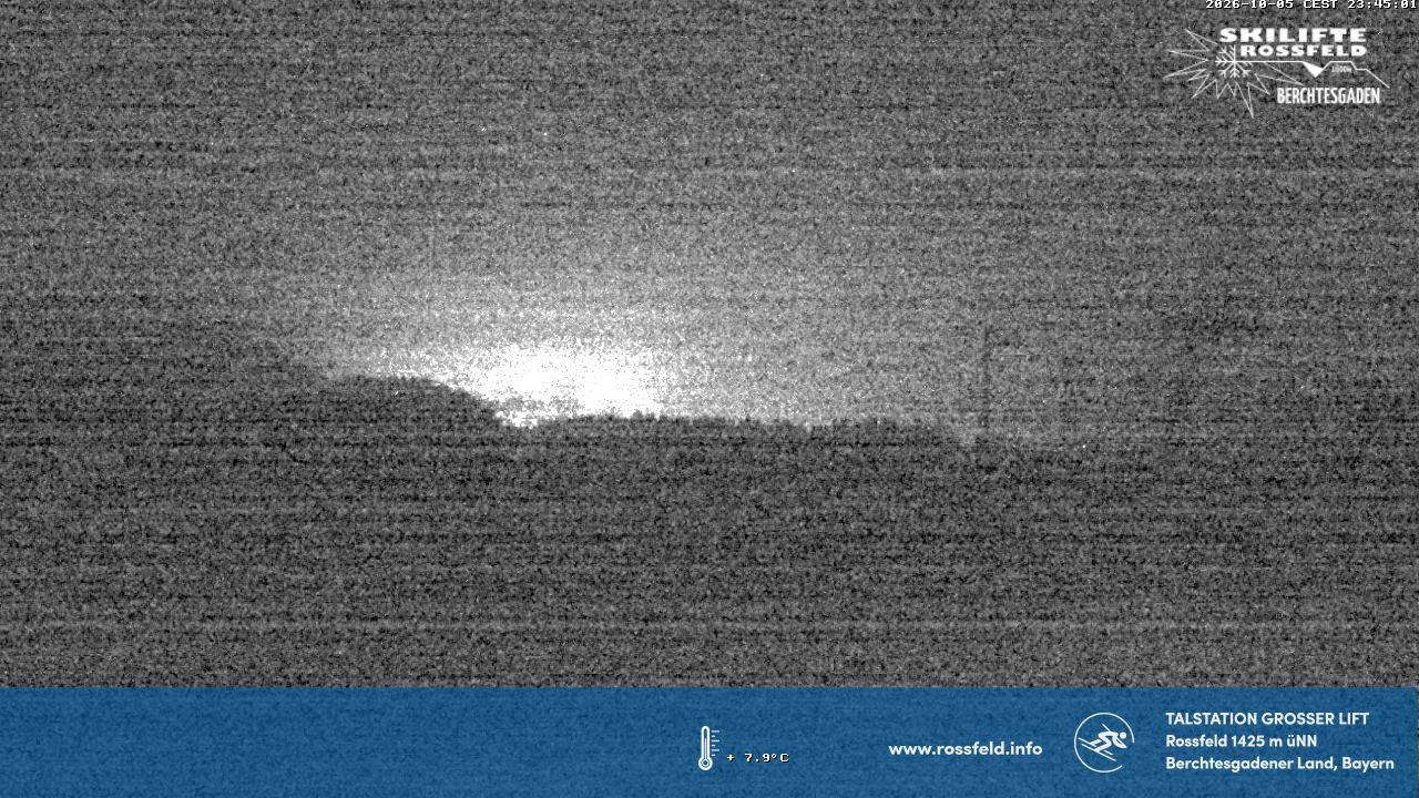Archiv Foto Webcam Skigebiet Rossfeld: Großer Lift