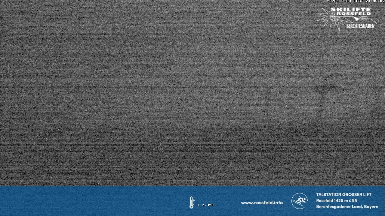 Archiv Foto Webcam Skigebiet Rossfeld: Großer Lift