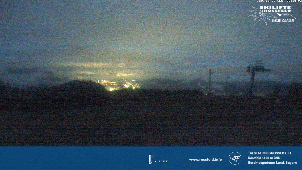 Archiv Foto Webcam Skigebiet Rossfeld: Großer Lift