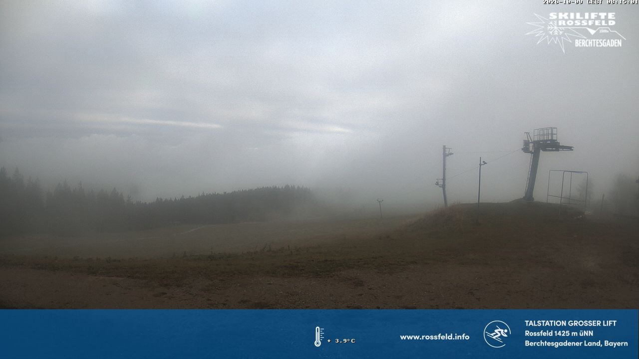 Archiv Foto Webcam Skigebiet Rossfeld: Großer Lift