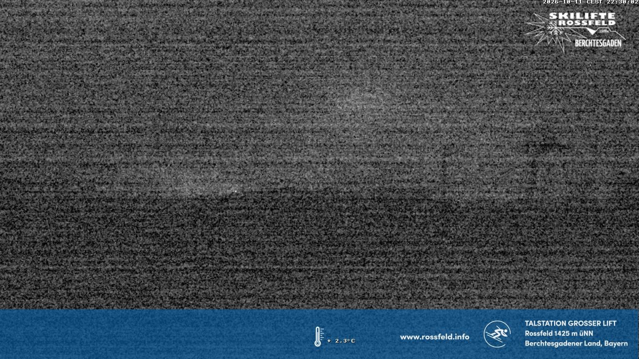 Archived image Webcam Rossfeld ski resort: Großer lift T-Bar