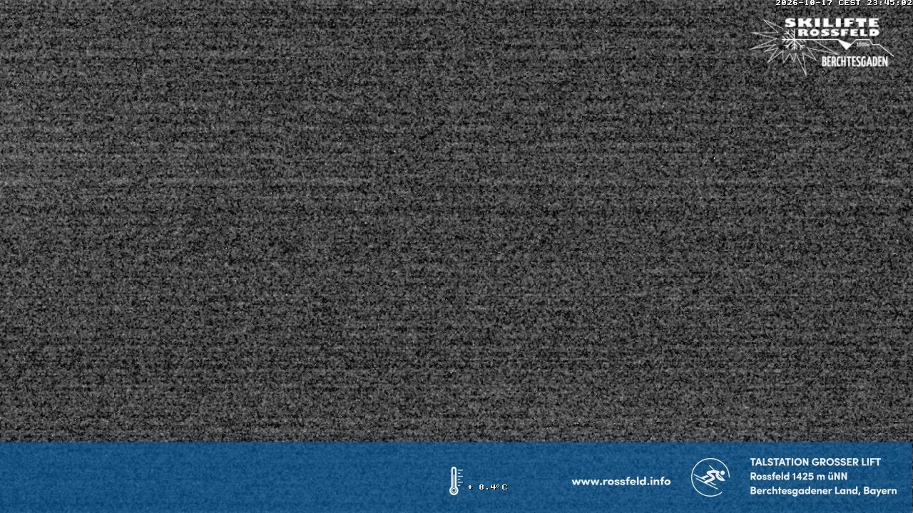 Archived image Webcam Rossfeld ski resort: Großer lift T-Bar