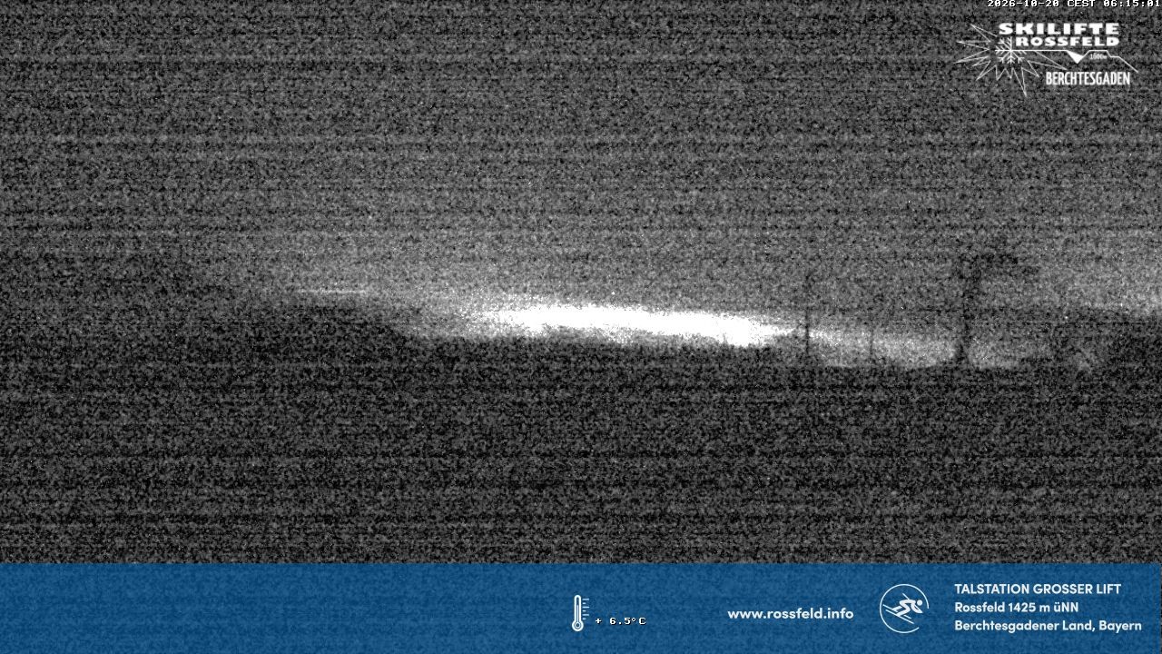 Archiv Foto Webcam Skigebiet Rossfeld: Großer Lift