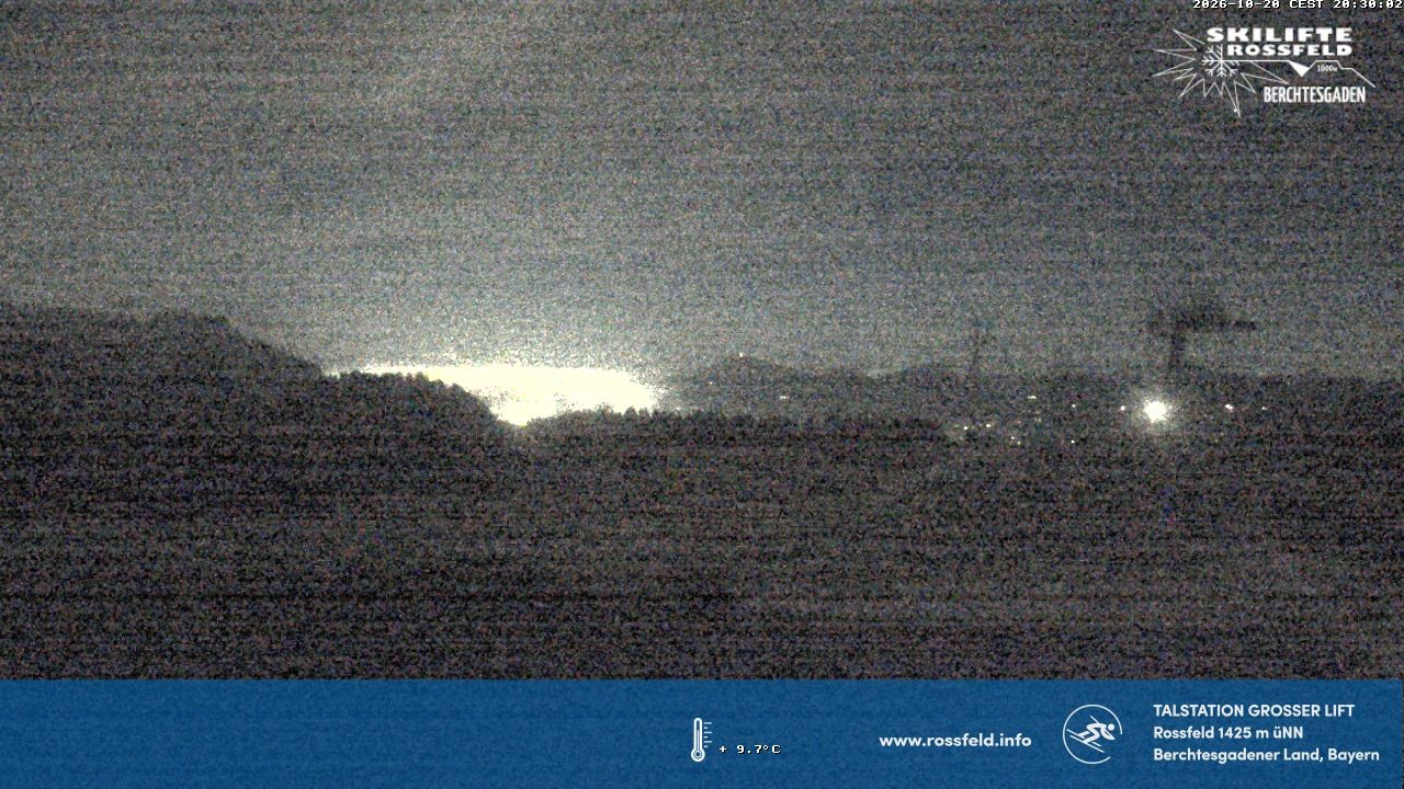 Archiv Foto Webcam Skigebiet Rossfeld: Großer Lift