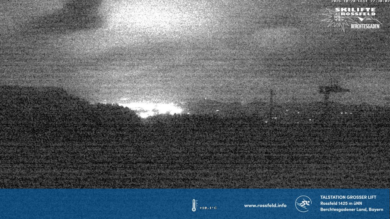 Archiv Foto Webcam Skigebiet Rossfeld: Großer Lift