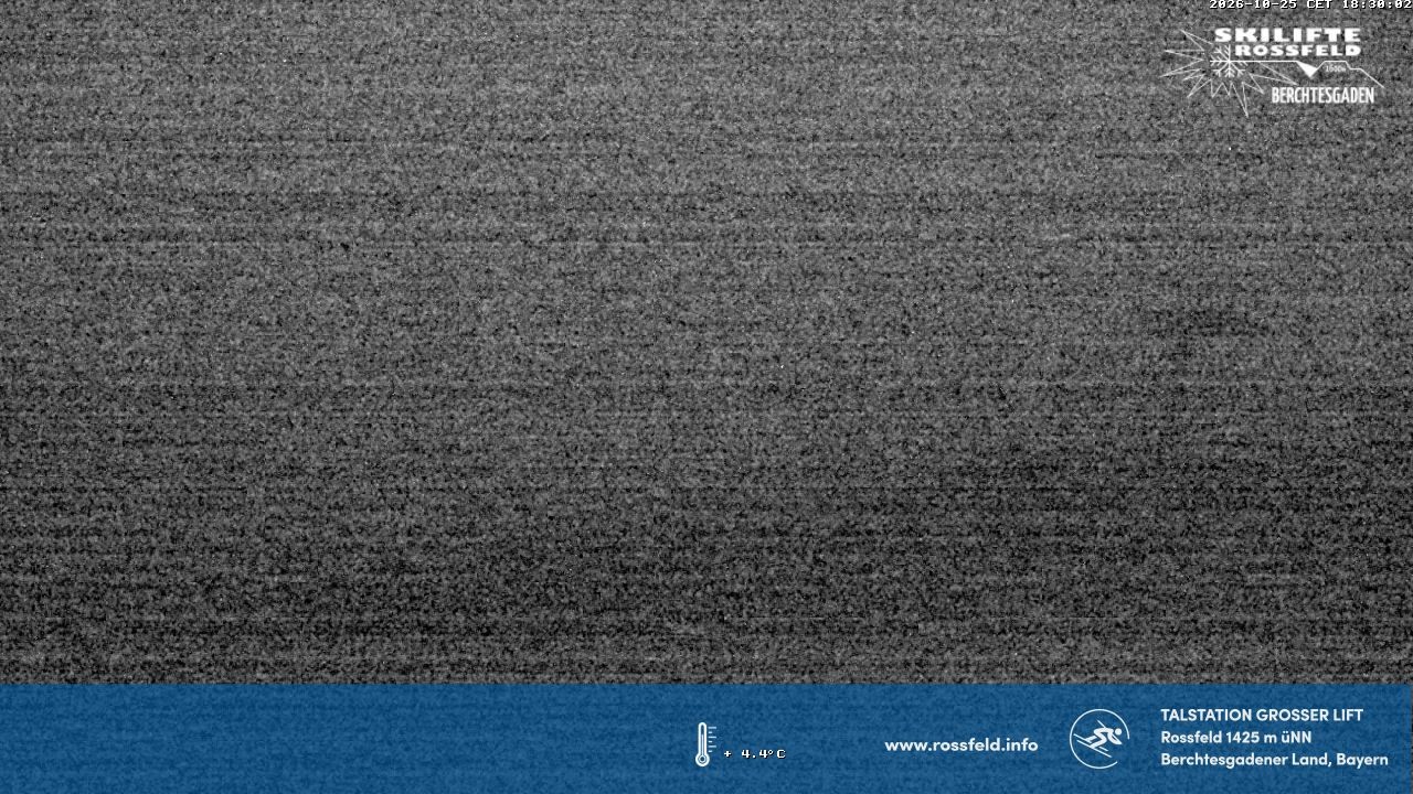 Archiv Foto Webcam Skigebiet Rossfeld: Großer Lift