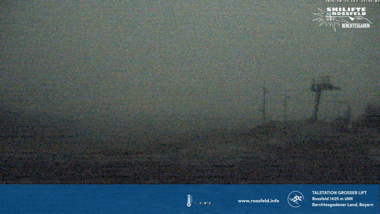 Archiv Foto Webcam Skigebiet Rossfeld: Großer Lift