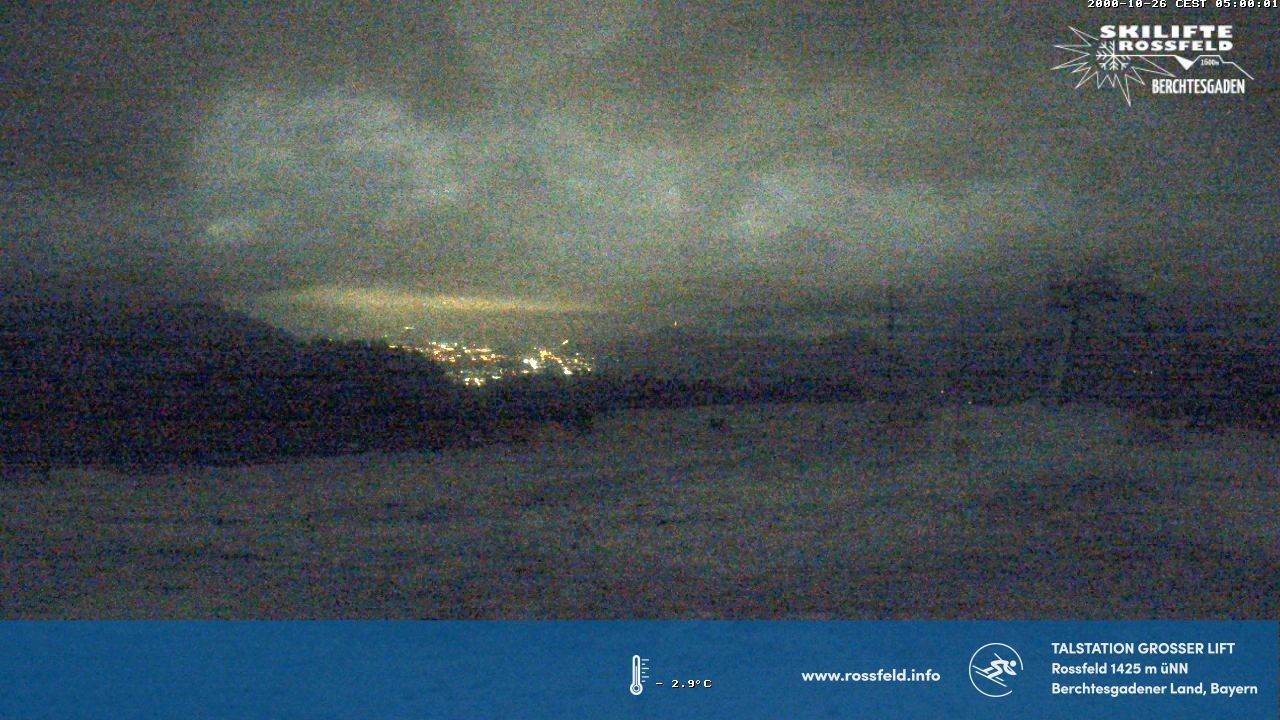 Archiv Foto Webcam Skigebiet Rossfeld: Großer Lift