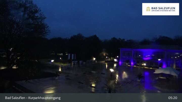 Archiv Foto Webcam Bad Salzuflen - Kurparkhaupteingang