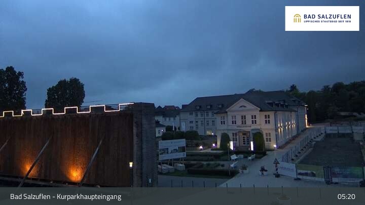 Archiv Foto Webcam Bad Salzuflen - Kurparkhaupteingang