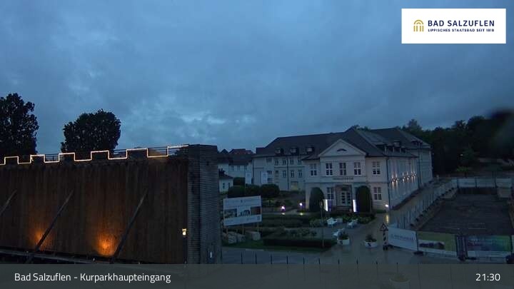 Archiv Foto Webcam Bad Salzuflen - Kurparkhaupteingang