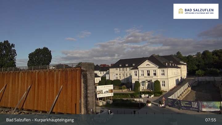 Archiv Foto Webcam Bad Salzuflen - Kurparkhaupteingang