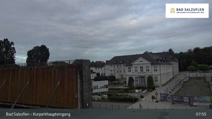 Archiv Foto Webcam Bad Salzuflen - Kurparkhaupteingang