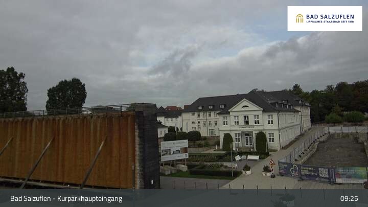 Archiv Foto Webcam Bad Salzuflen - Kurparkhaupteingang