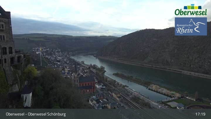 Archiv Foto Webcam Oberwesel Schönburg