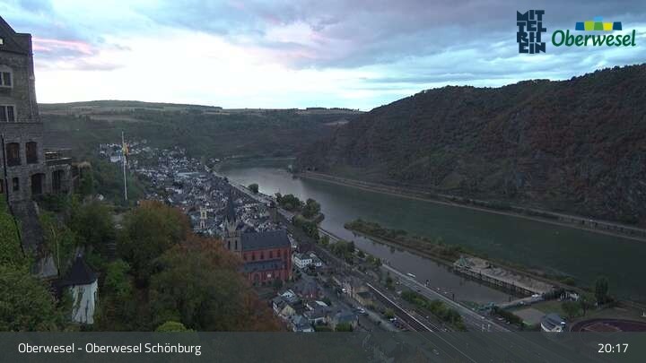 Archiv Foto Webcam Oberwesel Schönburg