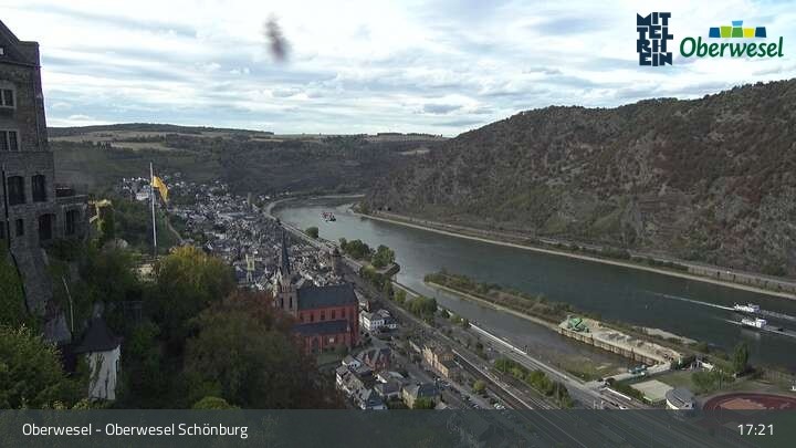Archiv Foto Webcam Oberwesel Schönburg