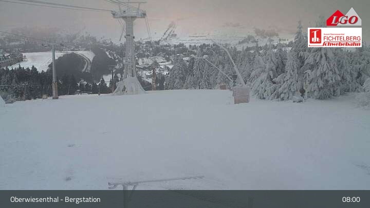 Archiv Foto Webcam Blick nach Oberwiesenthal