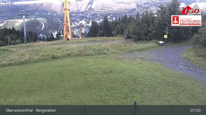 Archiv Foto Webcam Blick nach Oberwiesenthal