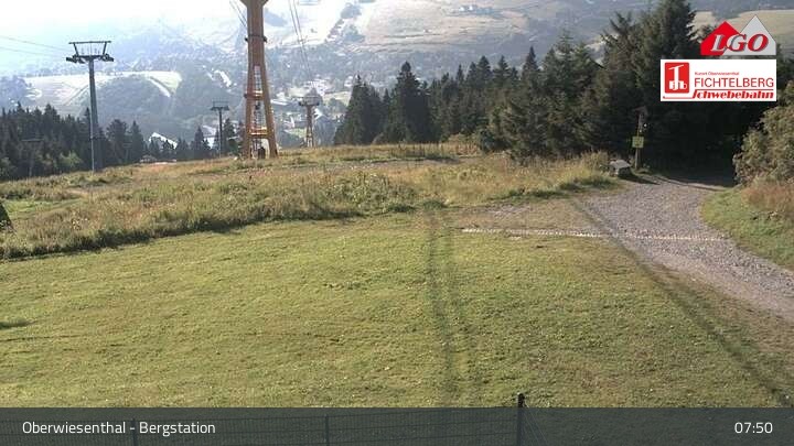 Archived image Webcam View towards Oberwiesenthal