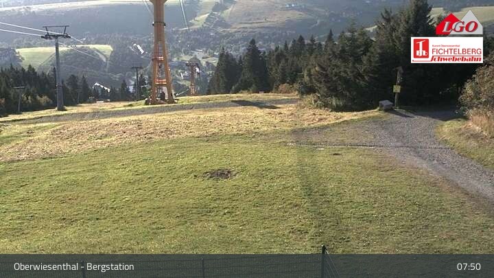 Archived image Webcam View towards Oberwiesenthal