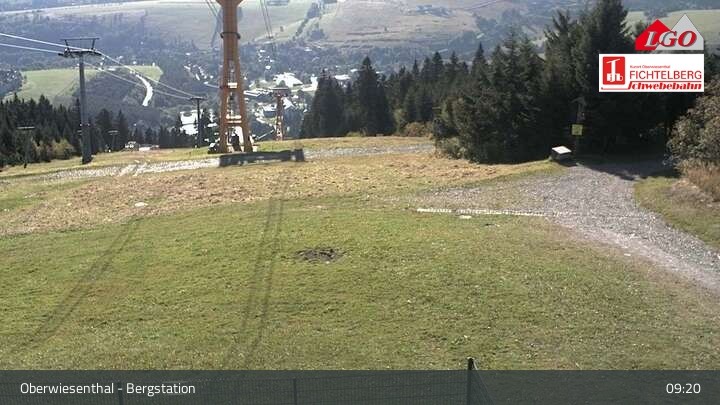 Archived image Webcam View towards Oberwiesenthal