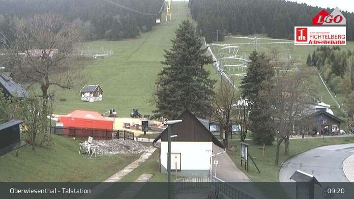 Archiv Foto Webcam Oberwiesenthal - Blick auf den Fichtelberg