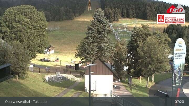 Archiv Foto Webcam Oberwiesenthal - Blick auf den Fichtelberg