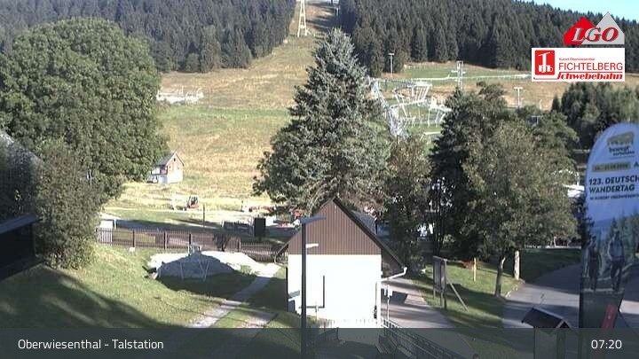 Archiv Foto Webcam Oberwiesenthal - Blick auf den Fichtelberg