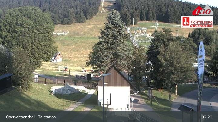 Archiv Foto Webcam Oberwiesenthal - Blick auf den Fichtelberg