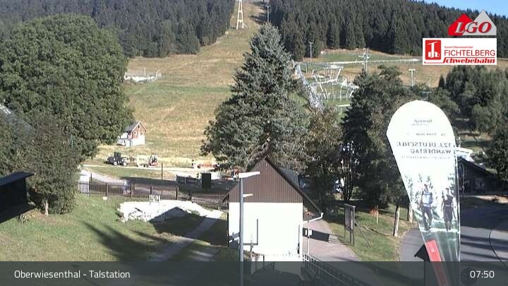 Archiv Foto Webcam Oberwiesenthal - Blick auf den Fichtelberg