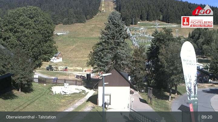 Archiv Foto Webcam Oberwiesenthal - Blick auf den Fichtelberg