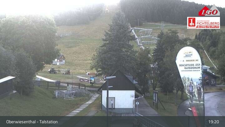 Archiv Foto Webcam Oberwiesenthal - Blick auf den Fichtelberg