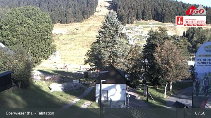 Archiv Foto Webcam Oberwiesenthal - Blick auf den Fichtelberg