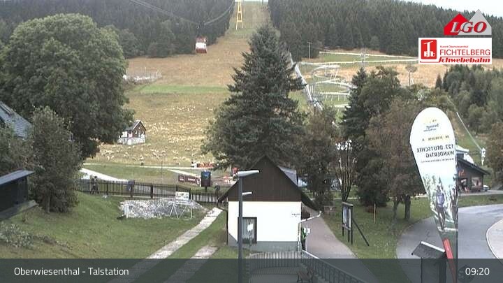 Archiv Foto Webcam Oberwiesenthal - Blick auf den Fichtelberg