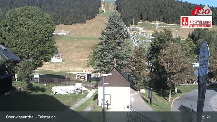 Archiv Foto Webcam Oberwiesenthal - Blick auf den Fichtelberg