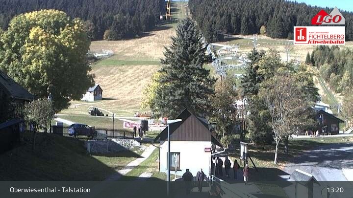 Archiv Foto Webcam Oberwiesenthal - Blick auf den Fichtelberg