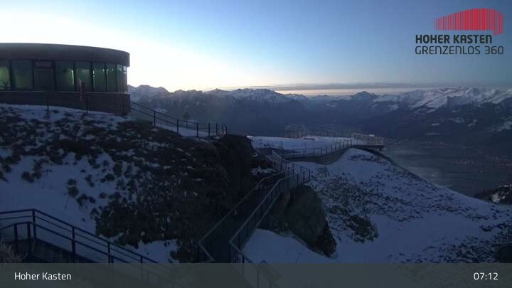 Archiv Foto Webcam Appenzellerland: Drehrestaurant Hoher Kasten Live-Cam