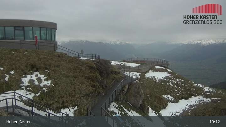 Archiv Foto Webcam Appenzellerland: Drehrestaurant Hoher Kasten Live-Cam