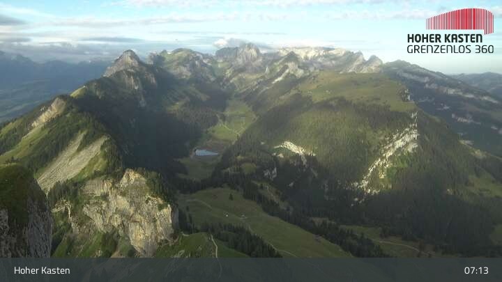 Archiv Foto Webcam Appenzellerland: Drehrestaurant Hoher Kasten Live-Cam