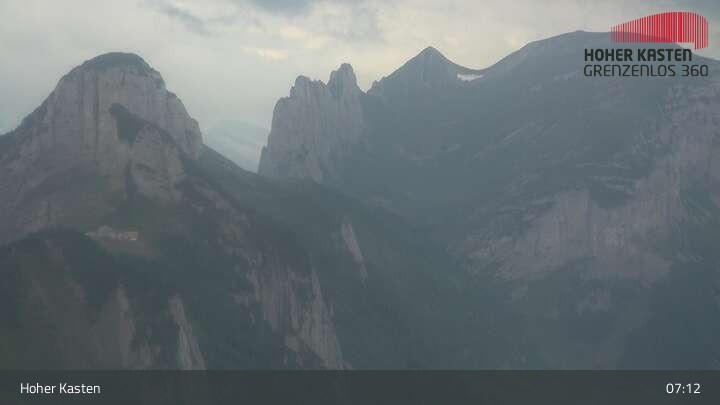 Archiv Foto Webcam Appenzellerland: Drehrestaurant Hoher Kasten Live-Cam